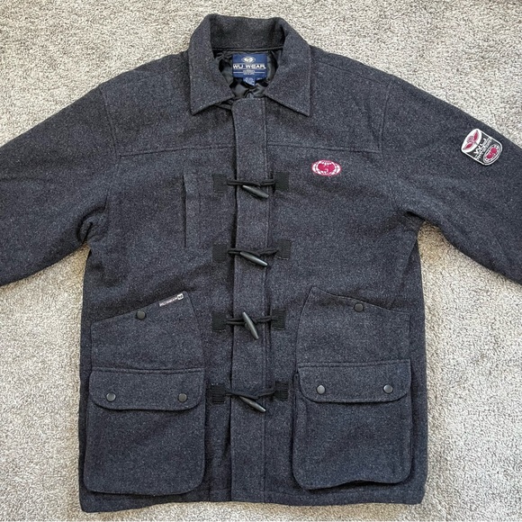 🔴Wu-Wear Jacket Size XL Wu-Tang Rare Raekwon Gza Gray Coat WuTang - Picture 16 of 16